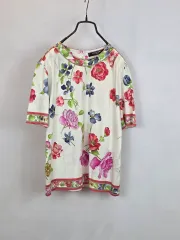 レオナード フラワー プリント 半袖 Tシャツ