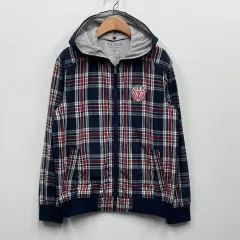 ゲス CHECK WHO ジップアップ L サイズ