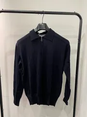 サルヴァトーレフェラガモ ハーフジップセーター サイズM B26030702