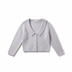 リエット ラベンダー アルパカ クロップド パーカ