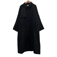 美品 HARE ハレ ウールブレンド ラグラン比翼コート HAL07212AD サイズFREE ブラック レディース 古着 中古 USEDのサムネイル