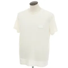 【中古】ジョルジオブラット GIORGIO BRATO コットン クルーネック 半袖Ｔシャツ アイボリー【サイズL】【メンズ】
