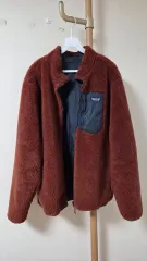 パタゴニア Classic レトロ-X リバーシブル フリース ジャケット オレンジ