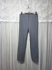 ザラ ベーシック サイドラインチェック ウエストゴム ズボン