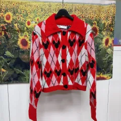 ZARA ミッキーマウス クロップドカーディガン レディース Mサイズ 6a20