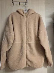 adidas フリース ジップアップフーディー ユニセックス 100