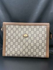 GUCCI グッチ クラッチバッグ セカンドバッグ GGスプリーム PVCレザー