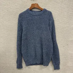 ユニクロ カジュアル ラウンドネック ニット L M10192