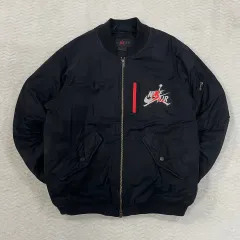 95 ジョーダン ウィングス MA-1 MA-1 ダウン パイロットジャンパー ジャケット N3948