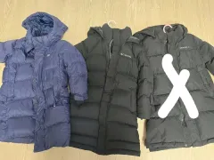 ダウンジャケット ロング丈 110