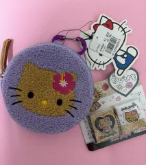 ハローキティ ファー コインケース & メモ帳 セット