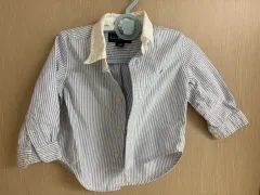ポロ ベイビー ストライプ シャツ 12M