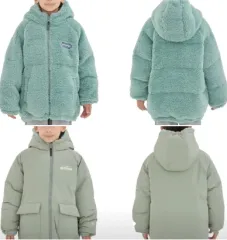 アウトドアプロ덕ツ キッズ リバーシブル ダウン アウター 155/11-12