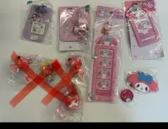 マイメロディ グッズ コレクション キーホルダー ぬいぐるみ トレカケース 新品 まとめ 在庫処分
