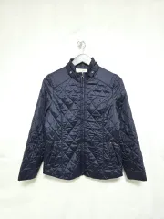 Olivia Lauren オリビア ローレン ネイビー キルティング 軽量 ジップアップ ジャケット 季節の変わり目 レディース95 0202