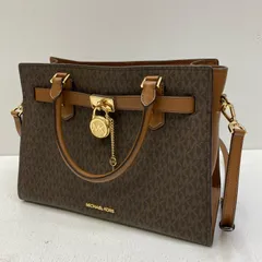 【加古川店】 中古 Michael Kors | マイケルコース トートバッグ HAMILTON ｻｯﾁｪﾙﾐﾃﾞｨｱﾑ 35F1GHMS2B200 シグネチャー 【121】