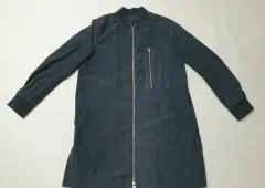 Thyren ロング MA-1パイロットジャンパー ブラック レディース 90サイズ