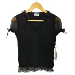 モスキーノ MOSCHINO フリル S/S ウールニット レディース EUR：42 のサムネイル