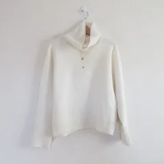 美品 25AW ROPE ロペ ハイネック プルオーバーニットセーター F ホワイト レディース 古着 中古 USED