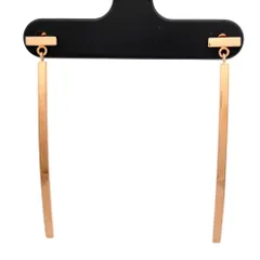 ティファニー Tiffany&Co. Tワイヤー バー ピアス K18PG 4.7g ピンクゴールド レディース【中古】