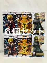 未開封 NARUTO ナルト疾風伝 フィギュア Grandista 他 うずまきナルト 波風ミナト 3種 6個セット LF3A44 f101