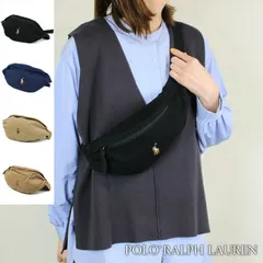 【新品商品】POLO RALPH LAUREN ポロラルフローレン (405967605) キャンバス ウエストポーチ ベルトバッグ