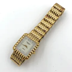 【非稼働】レイモンドウェル RAYMOND WEIL 腕時計 3753 ゴールド ラインストーン 停止中のサムネイル