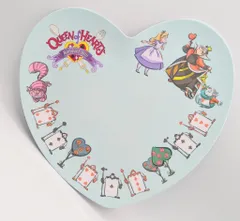 東京ディズニーリゾート スーベニアトレー QUEEN of HEARTS Banquet Hallハート型