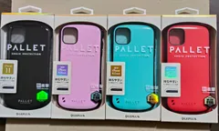 iPhone11 アイフォンケース ハイブリッドケース PALLET ブラック ピンク ミントグリーン レッドのサムネイル