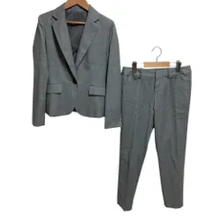美品 JETSET SOLO PLUS ジェットセット ソロプラス ジャケット パンツ セットアップ スーツ サイズ36 グレー レディース 古着 中古 USED
