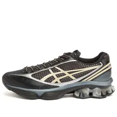 アシックス メンズ シューズ スニーカー Asics US6S GELKinetic Fluent Sneaker Black Vanilla ブラック