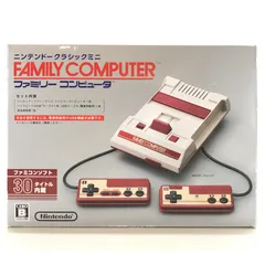 ◎任天堂 ゲーム機本体 ニンテンドークラシックミニ ファミリーコンピュータ 欠品あり