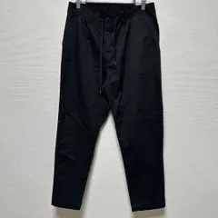 (^w^)b Dickies ディッキーズ チノパン ドローストリングウエスト オールシーズン ゴムウエスト ドローコード カジュアル リラックス クロップド アンクル丈 ボトムス コットン ポリエステル ブラック 黒 メンズ サイズ L OM11461HG