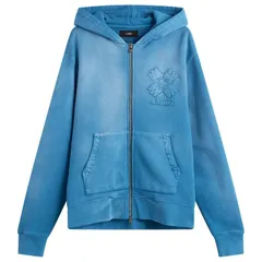 アミリ メンズ アウター パーカー・スウェット AMIRI MA Quad Zip Hoodie Dark Indigo インディゴのサムネイル