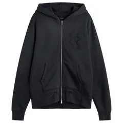 アミリ メンズ アウター パーカー・スウェット AMIRI MA Quad Zip Hoodie Black ブラックのサムネイル