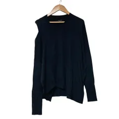 美品 ALLSAINTS オールセインツ CECILY CREW NECK ニット セーター サイズS ブラック レディース 古着 中古 USEDのサムネイル
