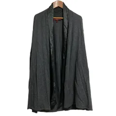 美品 MaxMara STUDIO マックスマーラステュディオ シルク×ウール ニットカーディガン サイズS グレー レディース 古着 中古 USED