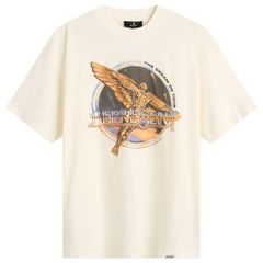 リプレゼント メンズ トップス Tシャツ Represent Golden Tour TShirt Flat White ホワイト