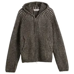 アワーレガシー メンズ アウター パーカー・スウェット ウール Our Legacy Level Wool Hood Vanise Brown Stripe Isels Wool ブラウンのサムネイル