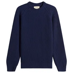 フォーク メンズ アウター ニット・セーター Folk Direction Jumperich Navy ネイビーのサムネイル