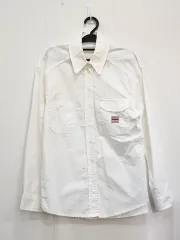 F WE ARE 白 コットン シャツ レディース フリーサイズ