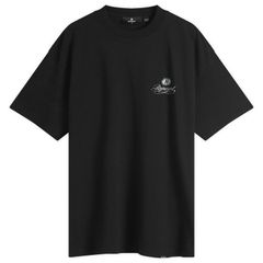 リプレゼント メンズ トップス Tシャツ ヴィンテージ Represent Grand Vintage Handrawn TShirt Jet Black ブラック