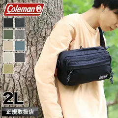 新品 Coleman コールマン WALKER ウォーカー WALKER POUCH ウォーカーポーチ ウエストバッグ ボディバッグ ショルダーバッグ 3WAY WALKERPOUCH 軽量 撥水 アウトドア 普段使い レジャー フェス