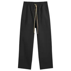 フィアオブゴッド メンズ ボトムス カジュアルパンツ Fear of God Technical Drawstring Pant Black ブラック