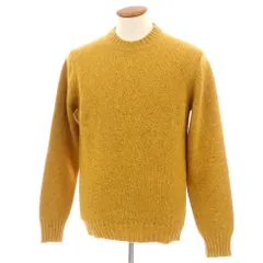 【新品】アスペジ ASPESI ウール クルーネック プルオーバーニット イエロー系【サイズ48】【メンズ】のサムネイル