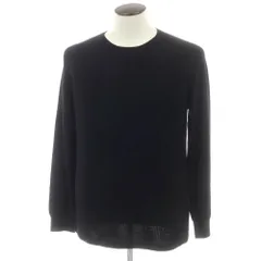 【新品】アスペジ ASPESI ウール クルーネック プルオーバーニット ブラック【サイズ52】【メンズ】のサムネイル