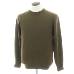 【新品】アスペジ ASPESI ウール クルーネック プルオーバーニット オリーブ【サイズ52】【メンズ】のサムネイル