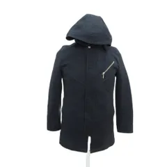 エムケーミッシェルクランオム MK MICHEL KLEIN HOMME 中綿ジャケット 上着 ミドル丈 2WAY 46 紺 ネイビー フード付き ライナー付き /SM37 ■ECB002のサムネイル