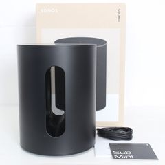 極美品】 Sonos Sub Mini ブラック ワイヤレスサブウーファー - メルカリ