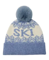 マーカスアドレール レディース アクセサリー 帽子 ニット Marcus Adler Knit Ski Beanie Hat Blue ブルー